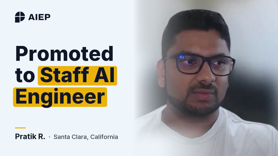 Pratik R.'s AI engineering story